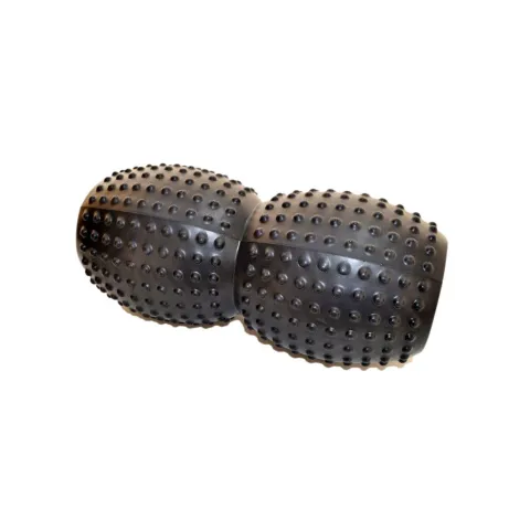 Rolo texturado forma de mani 33 x 16cm - NEGRO