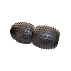 Rolo texturado forma de mani 33 x 16cm - NEGRO