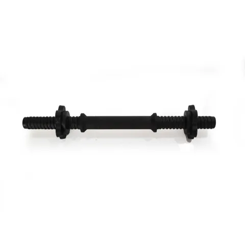 Mancuerna metalica recubierta en PVC con rosca PVC - 25mm