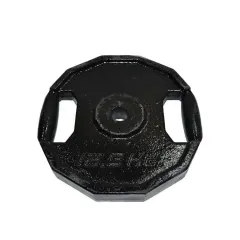 Disco Pesas con agarre 15kg Reales 30mm (Grabado De Fábrica 12.5kg)
