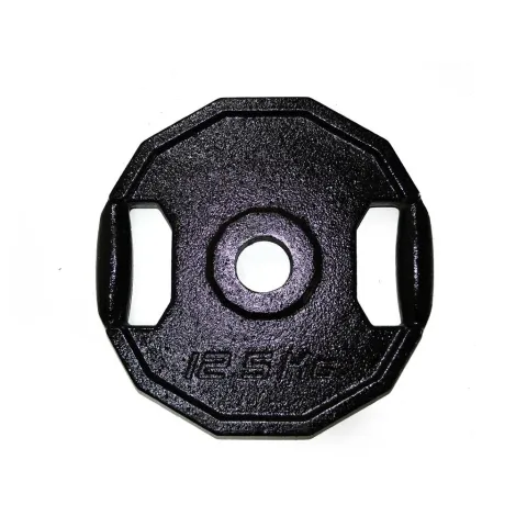 Disco Pesas 15kg Reales olimpico (Grabado De Fábrica 12.5kg)