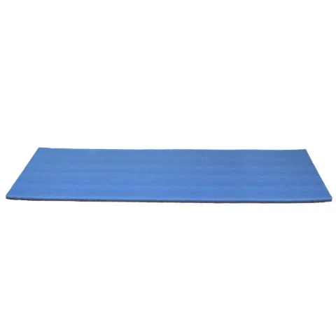 Colchoneta espuma polietileno 150 x 50 x 2cm - bicolor gris/azul