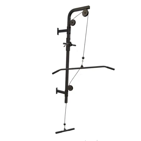 Soporte polea alta y baja para pared