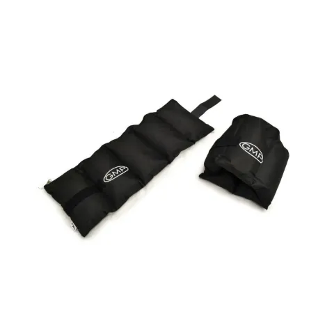 Tobilleras con peso 5kg reforzada recargable carga acero (par)