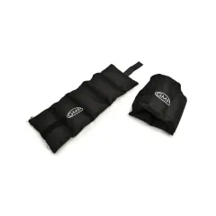 Tobilleras con peso 5kg reforzada recargable carga acero (par)