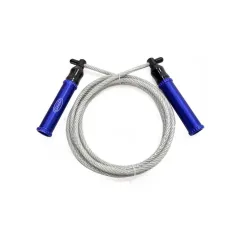Soga para saltar con peso -770gr - cuerda de acero de 8mm - mango de aluminio