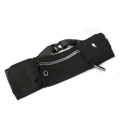 Cinturon riñonera de hidratacion porta botella  running con cierre con tela NEOPRENE