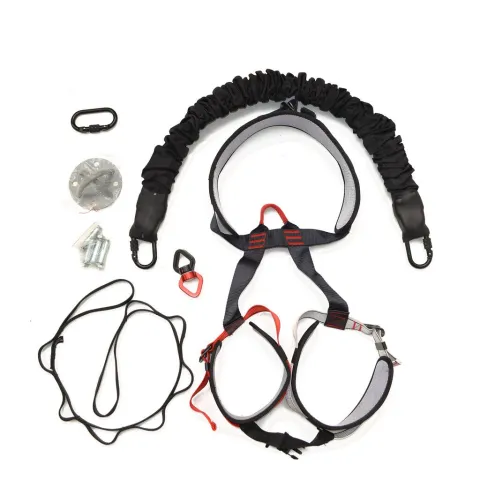 Arnes y bandas tipo ''Bungee'' para entrenamiento en suspension