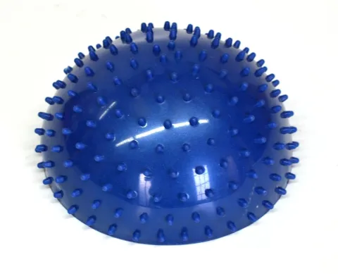 Mini Bosu 20cm con pinches - azul