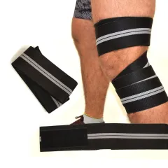 Vendas de rodilla 2m x 8cm - power lifting (PAR)