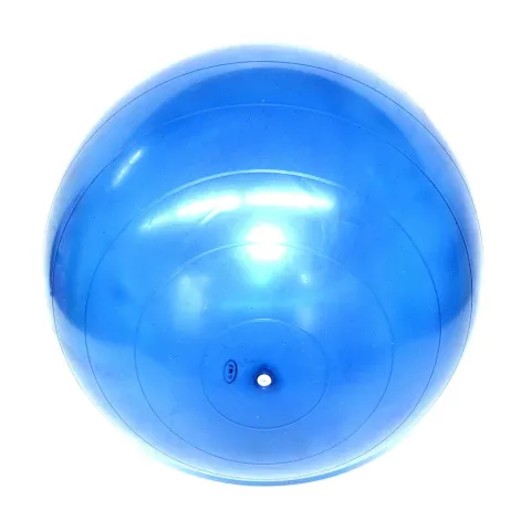 Pelota esfero de gimnasia yoga pilates 55 cm -azul