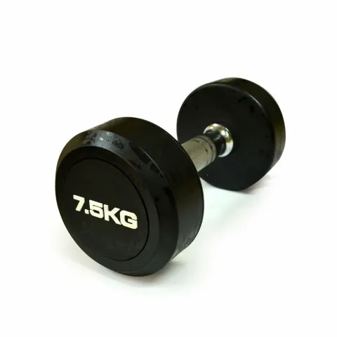 Mancuerna redonda engomada 7,5kg