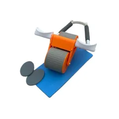 Rueda de abdominales con soporte para codos