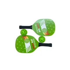 Set de paletas de pickleball con  2 pelotas