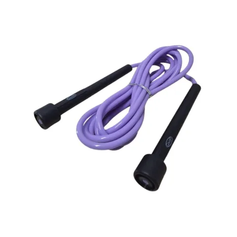 Soga para saltar PVC largo regulable 3m largo total - VIOLETA