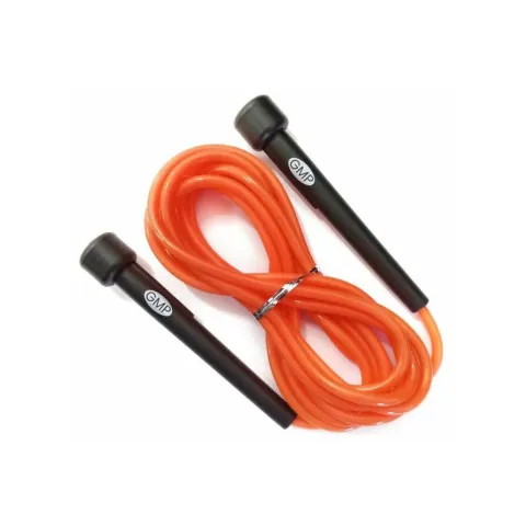 Soga para saltar PVC largo regulable 3m largo total - NARANJA