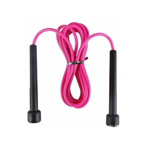 Soga para saltar PVC largo regulable 3m largo total - ROSA