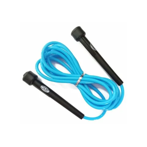 Soga para saltar PVC largo regulable 3m largo total - AZUL