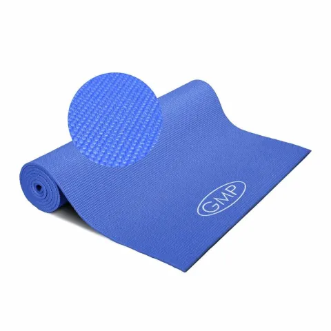 Colchoneta yoga mat PVC 6mm - AZUL