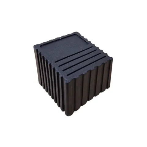 Regatones Goma 50x50 Mm Repuesto Maquinas Gimnasio