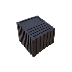 Regatones Goma 50x50 Mm Repuesto Maquinas Gimnasio
