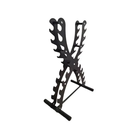 Rack soporte de mancuernas forma ''X''   Mancuernero Organizador