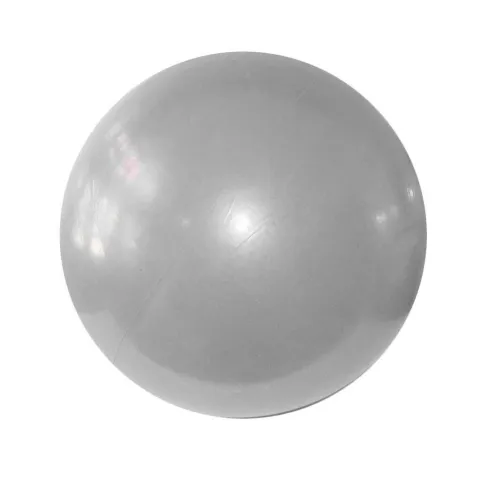 Pelota 24 cm fitness -110gr GRIS -SET de 10 pelotas