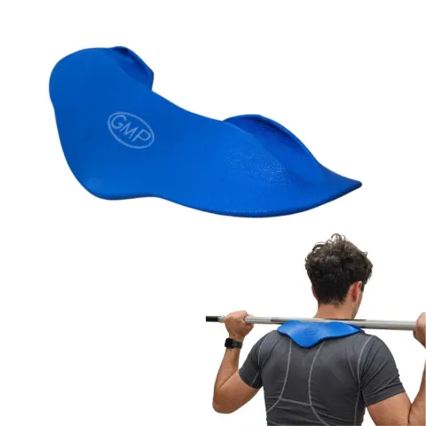 Almohadilla para proteccion cervical en ejercicios de barra - (AZUL)