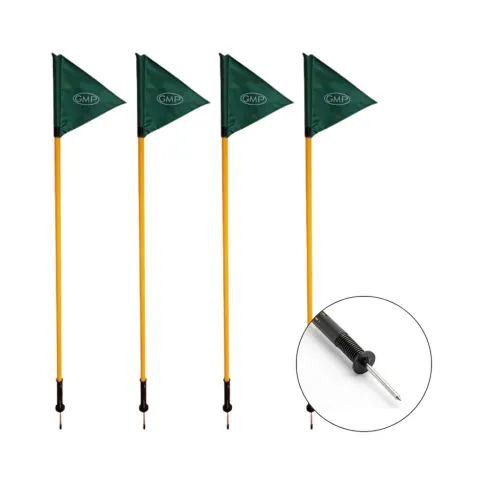 Banderin de corner 1m con punta jabalina (pack de 4 unidades)