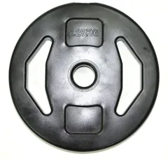 Disco plastico con manija con apoyo 1,25 kg