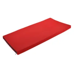 Colchoneta alta resistencia c/cierre- 100 x 50 x 3cm doble bagun -ROJO