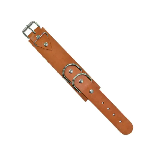 Tobillera para polea de cuero