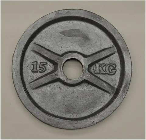 Disco fundicion olimpico x 15kg