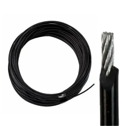 Cable acero recubierto GYM para maquina (5mm) x metro