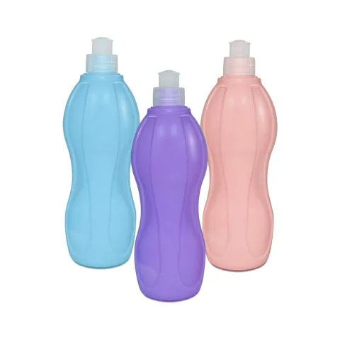 Botella plastica deportiva con pico 500 cc