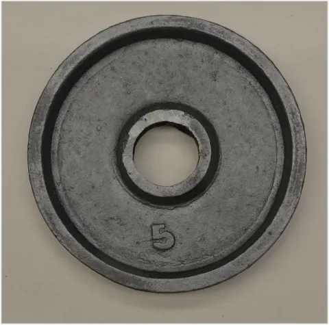 Disco fundicion olimpico x 5kg