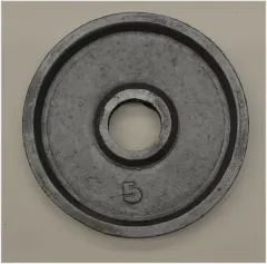 Disco fundicion olimpico x 5kg
