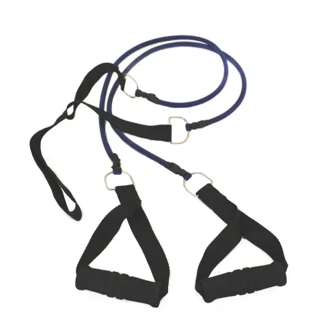 Banda elastica funcional con anclaje y manijas neoprene tension BAJA
